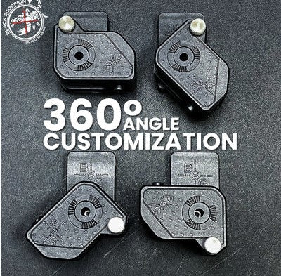 Ambidextrous Double Stack Magazine Pouch w/  Magnetic