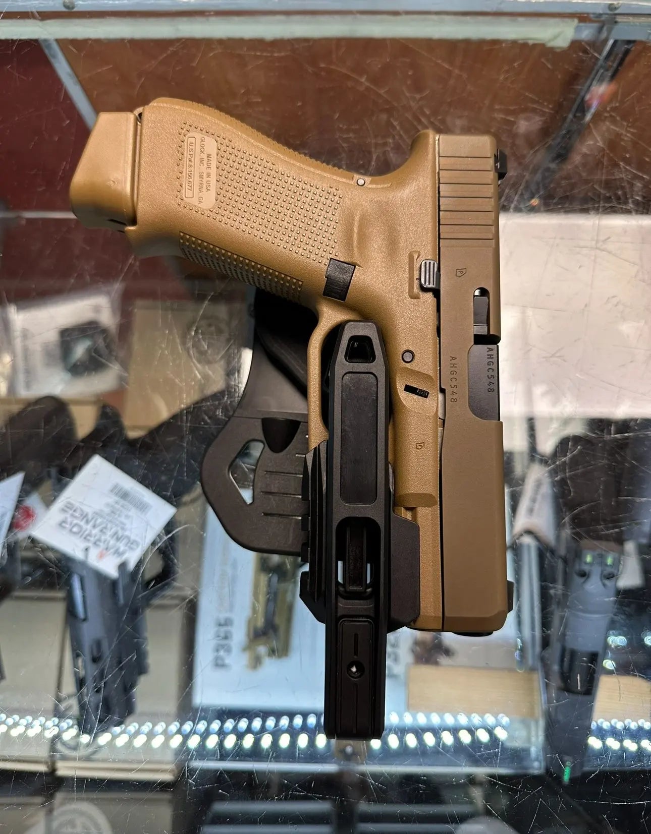 RSA Universal  Holster OWB AMBIDEXTROUS  w/Rail