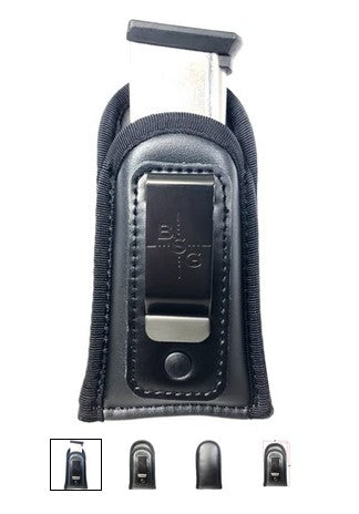 Bersa Thunder 40  Pro  UC  Eco-Leather Single Stack Magazine Pouch 3'' x 5'' - IWB Mag Pouches