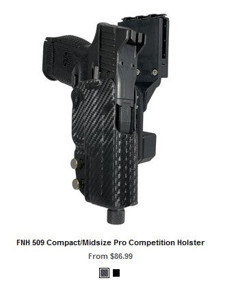 FNH 509 - Compact-Midsize Pro Competition Holster - OWB Holsters