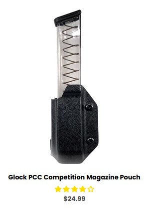 G17 Glock 17 - Glock PCC Competition Magazine Pouch - OWB Mag Carriers