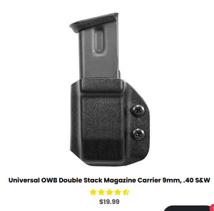 G19 Glock 19 - Universal OWB Double Stack Magazine Carrier 9mm, .40 S&W - OWB Mag Carriers.jpg