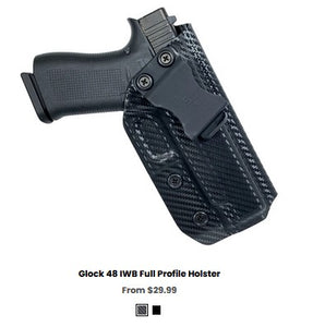 G48 Glock 48 IWB Full Profile Holster - IWB Holsters