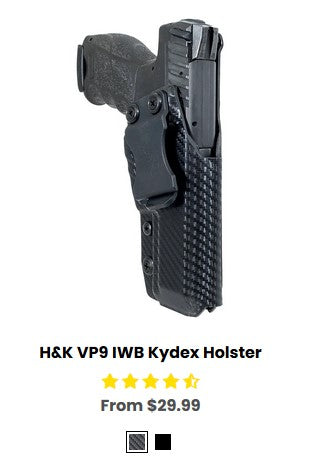 H&K VP9 IWB Kydex Holster - IWB Holsters