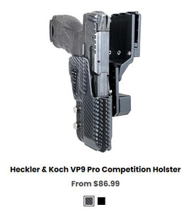 H&K VP9 Pro Competition Holster - OWB Holsters