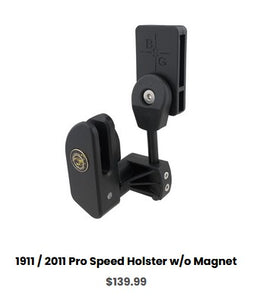 Pro. 1911 - 2011 Pro Speed Holster w - o Magnet - Holstels Competition