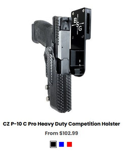 Pro IDPA CZ P-09 Pro Heavy Duty Competition Holster - Holstels Competition