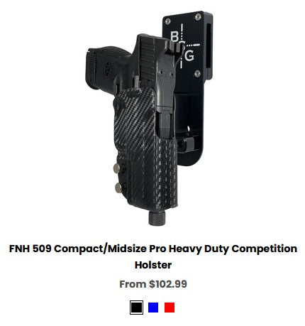 Pro IDPA FNH 509 Compact -Midsize Pro Heavy Duty Competition - Holstels Competition