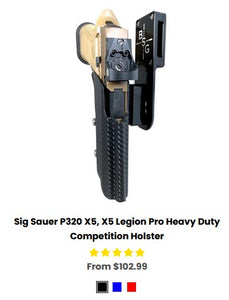 Heavy Duty Competition Holster - Holstels Competition