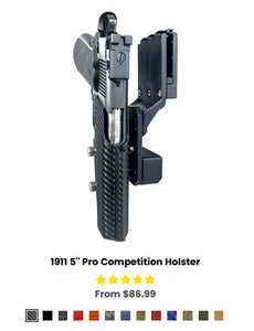 Pro OWB Pro Holster 1911 5'' Pro Competition Holster