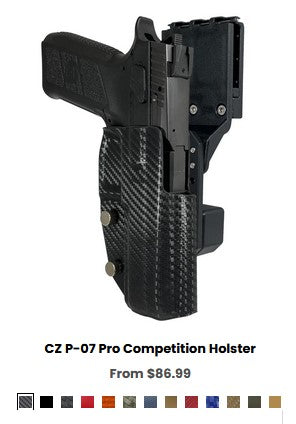 Pro OWB Pro Holster CZ P-07 Pro Competition Holster