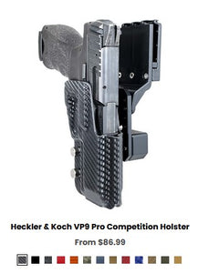 Pro OWB Pro Holster Heckler & Koch VP9 Pro Competition Holster