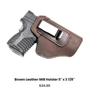 SS P239  Body Grip Holster fits Single Stack Sub-Compacts Up to 3.6'' - IWB Holsters