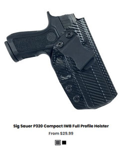 SS P320 - Nitron Full-Size IWB Full Profile Holster - OWB Holsters