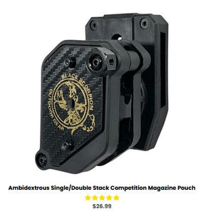 SS P320 - RXP Full-Size Ambidextrous Single-Double Stack Competition Magazine Pouch