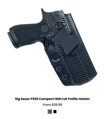 SS P320 Nitron Compact IWB Full Profile Holster - IWB Holsters