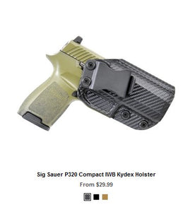 SS P320 RXP Compact  IWB Kydex Holster - IWB Holsters - IWB Holsters