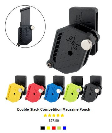 SS P320 XCompact Double Stack Competition Magazine Pouch  - OWB Mag Carriers