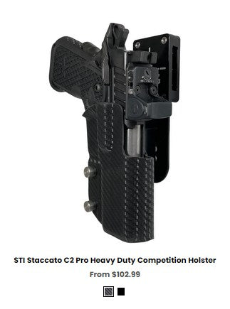 Staccato C2 Pro Heavy Duty Competition Holster - OWB Holsters