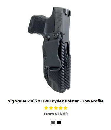 Sig Sauer P365 XL IWB Full Profile Holster - IWB Holsters