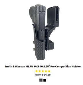 Smith & Wesson  M&P40 4.25'' Pro Competition Holster - OWB Holsters