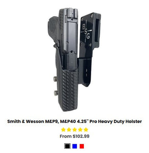 Smith & Wesson  M&P40 4.25'' Pro Heavy Duty Holster - OWB Holsters