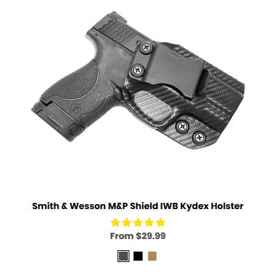 Smith & Wesson M&P Shield IWB Kydex Holster - IWB Holsters