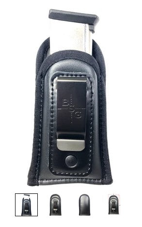 Springfield XD-S MOD.2 - Eco-Leather Single Stack Magazine Pouch 3'' x 5'' - IWB Mag Carriers