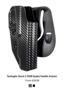 Tanfoglio Stock 2 OWB Kydex Paddle Holster - OWB Holsters