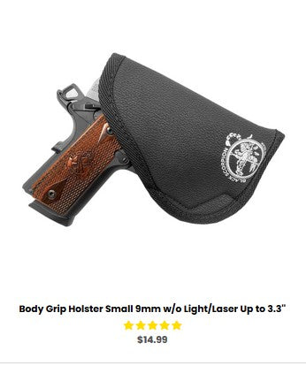 Taurus 708 Slim Body Grip Holster Small 9mm w-o Light-Laser Up to 3.3'' - IWB Holsters