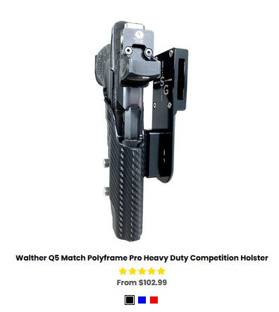 Walther PPQ M1 -  Q5 Match Polyframe Pro Heavy Duty Competition Holster - IWB Holsters